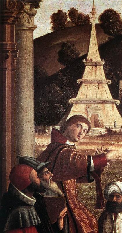 CARPACCIO, Vittore Disputation of St Stephen fdg France oil painting art